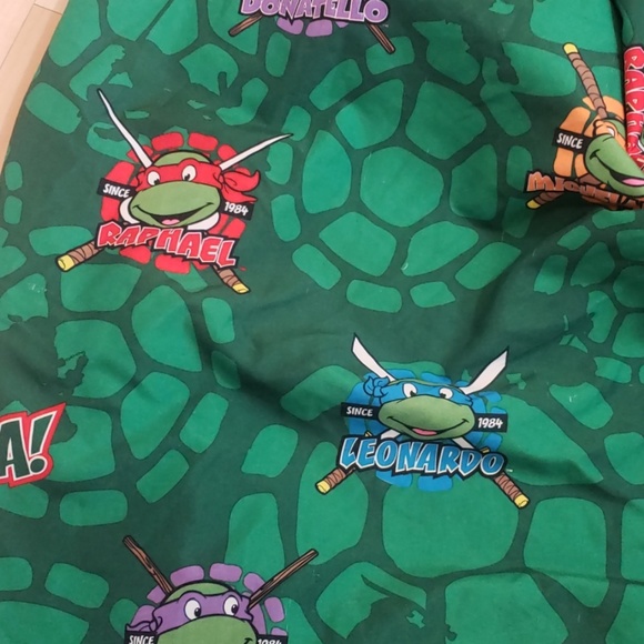 ninja turtle crib sheets